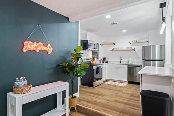 “Perfectly Peachy” Game Room, Grill - Image 5